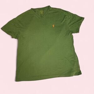 Men's Polo Ralph Lauren Olive Green T-Shirt